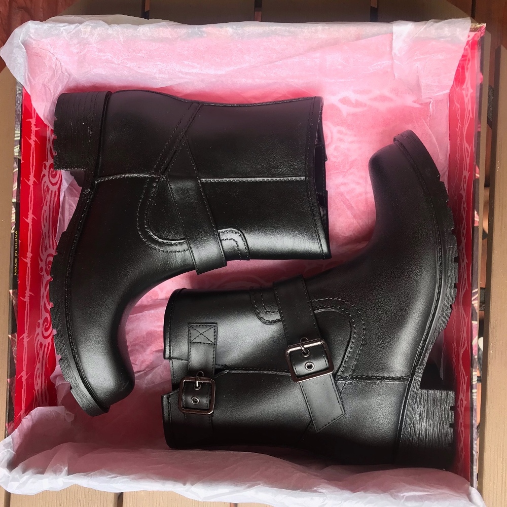 Jeffrey Campbell 'Doppler' Water Resist Rain Boot